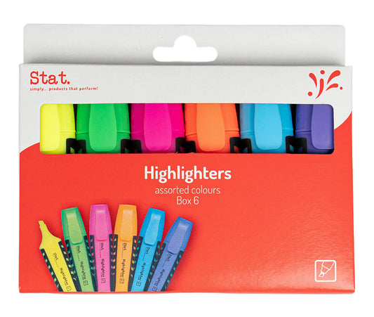 HIGHLIGHTER STAT ASST WLT6   G48015