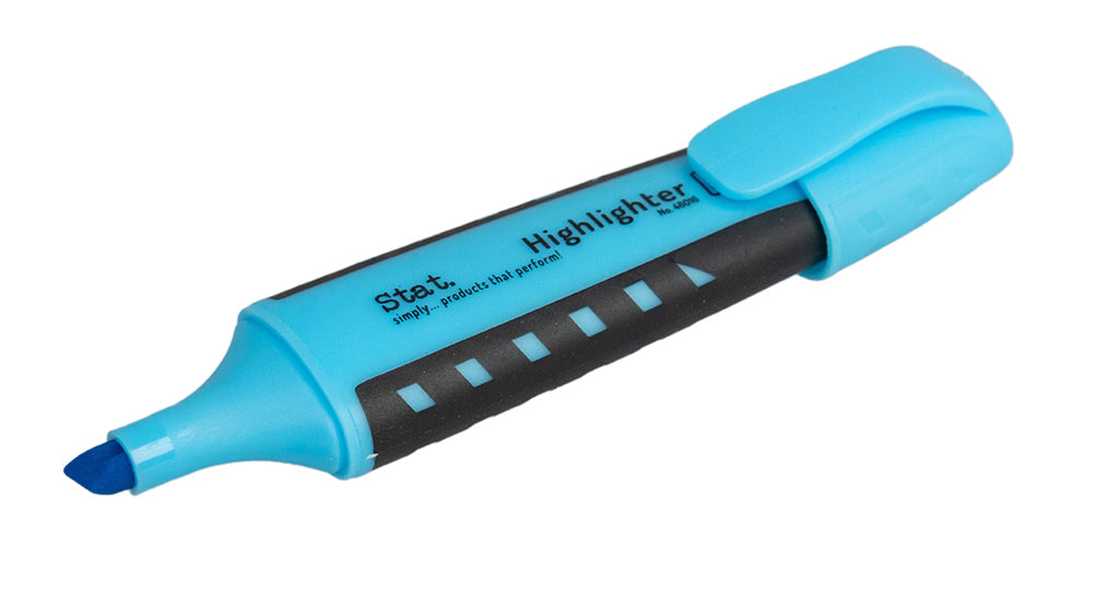 HIGHLIGHTER STAT BLUE BX10   G48016