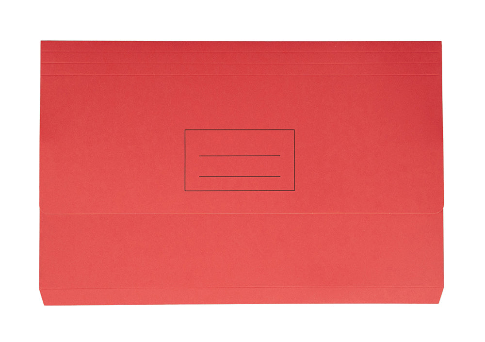 DOCUMENT WALLET STAT FC BOARD RED   G48031