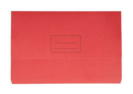 DOCUMENT WALLET STAT FC BOARD RED   G48031