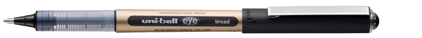 PEN UNI RB EYE UB150 BROARD 1.0MM BLACK   G48636