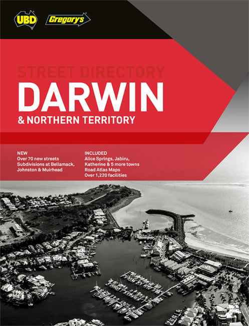 STREET DIRECTORY UBD/GRE DARWIN & NORTHERN TERRITORY 9TH EDITION   G48747