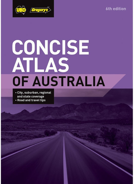 CONCISE ATLAS OF AUSTRALIA UBD/GRE 6TH EDITION   G48751