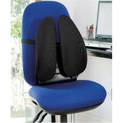 BACKREST KENSINGTON SMARTFIT CONFORM BACK SUPPORT BLACK   G49183