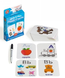 FLASH CARDS LCBF WRITE & WIPE ALPHABET & EARLY NUMBERS  Special Order Only G49778