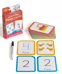 FLASH CARDS LCBF WRITE & WIPE NUMBERS 0/30   G49779