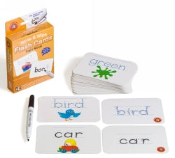 FLASH CARDS LCBF WRITE & WIPE SIGHT WORDS  Special Order Only G49780