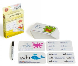 FLASH CARDS LCBF WRITE & WIPE BLENDING CONSTONENTS  Special Order Only G49781