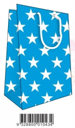 BAG GIFT OZCORP LARGE STARS BLUE   G50250