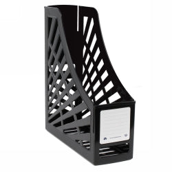 MAGAZINE STAND ITALPLAST GREENR RECYCLED BLACK   G50511