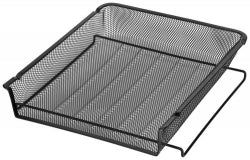 DOCUMENT TRAY ESSELTE METAL MESH A4 BLACK   G50672