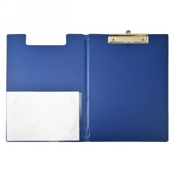 CLIPFOLDER BANTEX A4 PVC BLUE   G51261