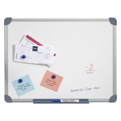 WHITEBOARD QUARTET 900X600MM PENRITE ALUMINIUM FRAME MAGNETIC   G52892