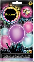 BALLOONS ILLOOM GIRLIE PK5   G53264