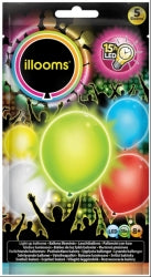 BALLOONS ILLOOM MIXED PK5   G53298