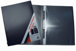 DISPLAY BOOK COLBY A3 257A REFILLABLE BLACK 20PG   G54109