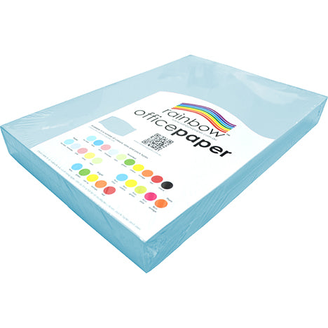 COPY PAPER RAINBOW A3 80GSM SKY BLUE PK500   G57942