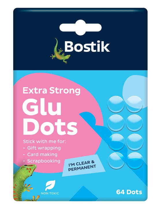 STICKY DOTS BOSTIK GLU DOTS EXTRA STRONG PK64   G58085