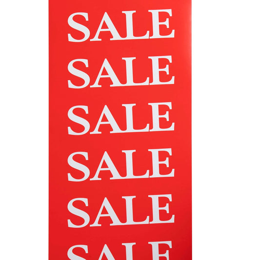 BANNER SIGN QUIKSTIK 300X1000MM SALE VERTICAL   G58225