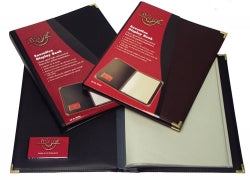 DISPLAY BOOK WATERVILLE A4 EXECUTIVE BLACK 20 POC   G64398