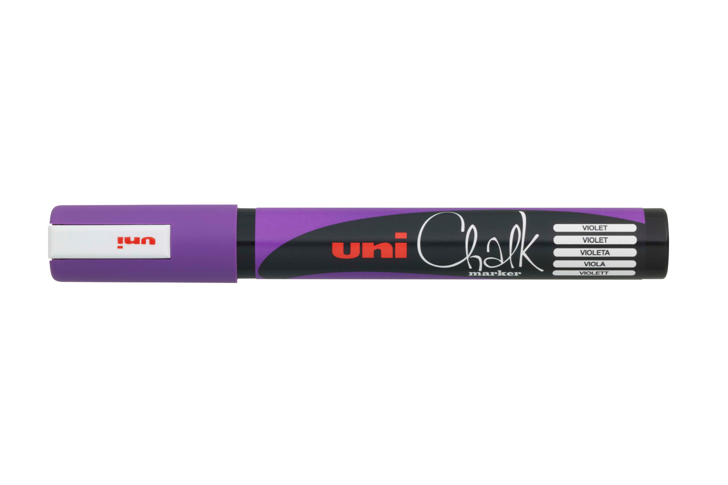 MARKER CHALK UNI 2.5MM BULLET TIP VIOLET   G64540