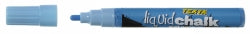 MARKER LIQUID CHALK TEXTA WET WIPE BULLET BLUE   G64788