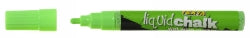 MARKER LIQUID CHALK TEXTA WET WIPE BULLET GREEN   G64789