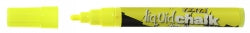 MARKER LIQUID CHALK TEXTA WET WIPE BULLET YELLOW   G64795