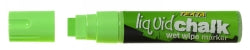 MARKER LIQUID CHALK TEXTA WET WIPE JUMBO GREEN   G64797