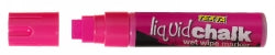 MARKER LIQUID CHALK TEXTA WET WIPE JUMBO PINK   G64799