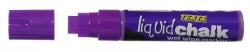 MARKER LIQUID CHALK TEXTA WET WIPE JUMBO PURPLE   G64800