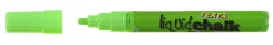 MARKER LIQUID CHALK TEXTA DRY WIPE BULLET GREEN   G64805