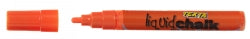 MARKER LIQUID CHALK TEXTA DRY WIPE BULLET ORANGE   G64806