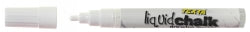 MARKER LIQUID CHALK TEXTA DRY WIPE BULLET WHITE   G64810