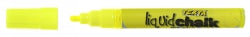 MARKER LIQUID CHALK TEXTA DRY WIPE BULLET YELLOW   G64811