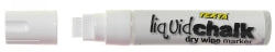 MARKER LIQUID CHALK TEXTA DRY WIPE JUMBO WHITE   G64818