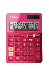 CALCULATOR CANON MINI DESKTOP LS-123K PINK   G65206