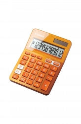 CALCULATOR CANON MINI DESKTOP LS-123K ORANGE   G65217