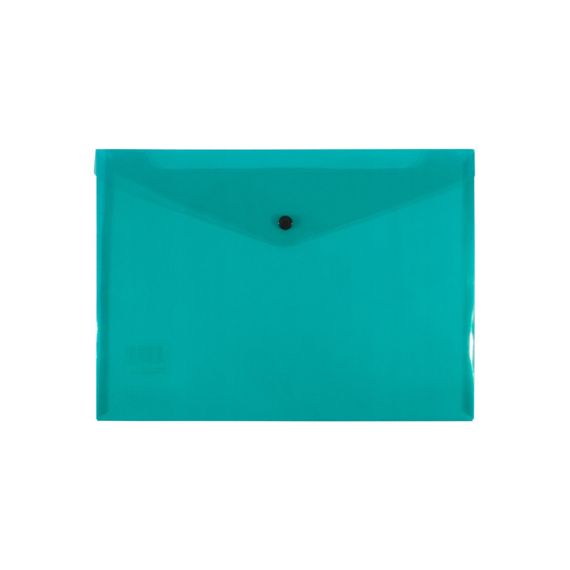 DOCUMENT FOLDER BANTEX A4 BUTTON GREEN   G65290