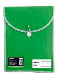 ATTACHE CASE PROTEXT FILE WITH ELASTIC CLOSURE LIME   G65379