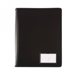 BINDER BANTEX A4 2 D-RING 25MM ZIPPERED BLACK   G65404