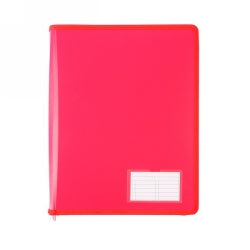 BINDER BANTEX A4 2 D-RING 25MM ZIPPERED WATERMELON   G65408