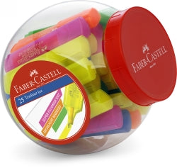 HIGHLIGHTER FABER-CASTELL TEXTLINER ASST JAR25   G65464