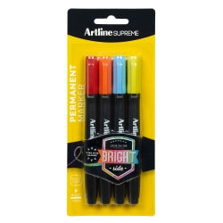 MARKER ARTLINE SUPREME 1.0MM KALEIDOSCOPE ASST PK4   G65477