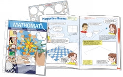 STENCIL TEMPLATE MATHOMAT V2 W/ 120PG ILLUSTRATED STUDENT BOOK   G65491