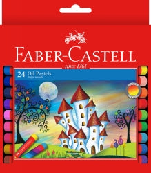 OIL PASTELS FABER-CASTELL ASST BX24   G65493