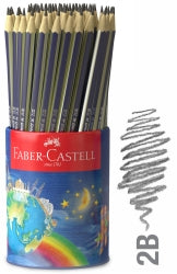 PENCIL LEAD FABER-CASTELL GOLDFABER GRAPHITE 2B TIN CUP 72   G65525