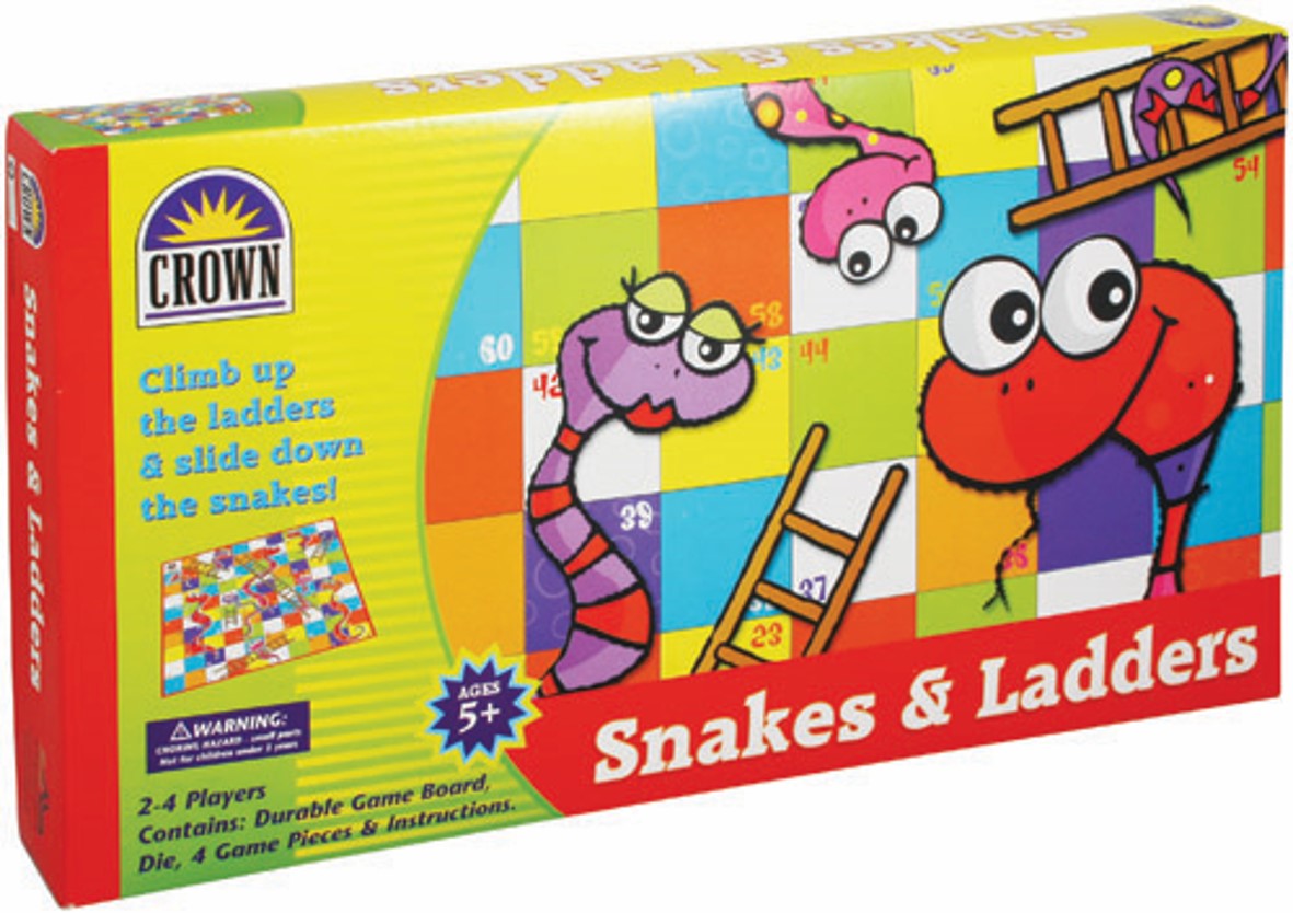 GAME CROWN SNAKES & LADDERS   G66721