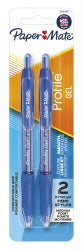 PEN PAPERMATE PROFILE GEL PEN POINT 0.7MM CD2 BLUE   G68222