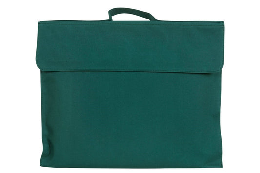 LIBRARY BAG CELCO 290X370MM DARK GREEN   G71559